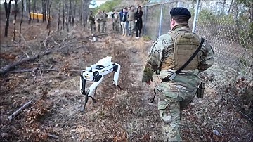 Semi-Autonomous Canine Enhances Security
