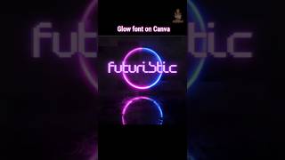 One Click to create glow text effect in your font for futuristic vibes! TRY THIS NOW!!