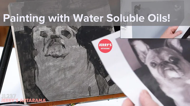 Painting with Water Soluble Oils - Clip from Jerry's Live Show JL237