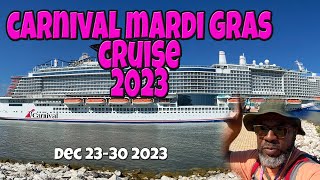 Carnival Mardi Gras Cruise Dec. 2330 2023