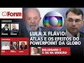 Pesquisa Atlas alerta Lula sobre aliança Flávio e Globo | Bolsonaro costura eleição em mansão do PL
