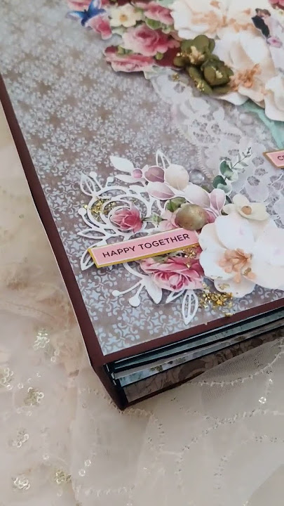 Big size scrapbook / 12inc scrapbook/ wedding album #diy #creations007 #handmade #handmadecard