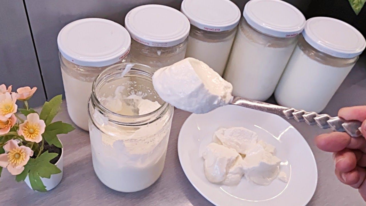 ❗️DUR COMME PIERRE 📢 Yaourt Fait Maison Avec Du Lait 💯sans machine ni thermomètre #yaourtfaitmaison