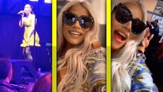 Stefflon Don Reacts To Jorja Smith's Live Performance