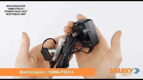 MATCHMASTER 10MM-PSD14 | Power Pack Suit Masthead Amp