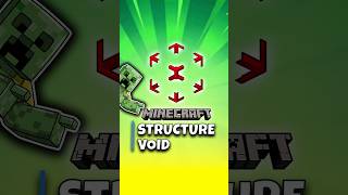 👉 BLOQUES que NO SABÍAS que EXISTEN en #MINECRAFT Structure Void ✋️#comandos #bloques #curiosidades