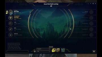 Champ Select Bug  3/13/2017