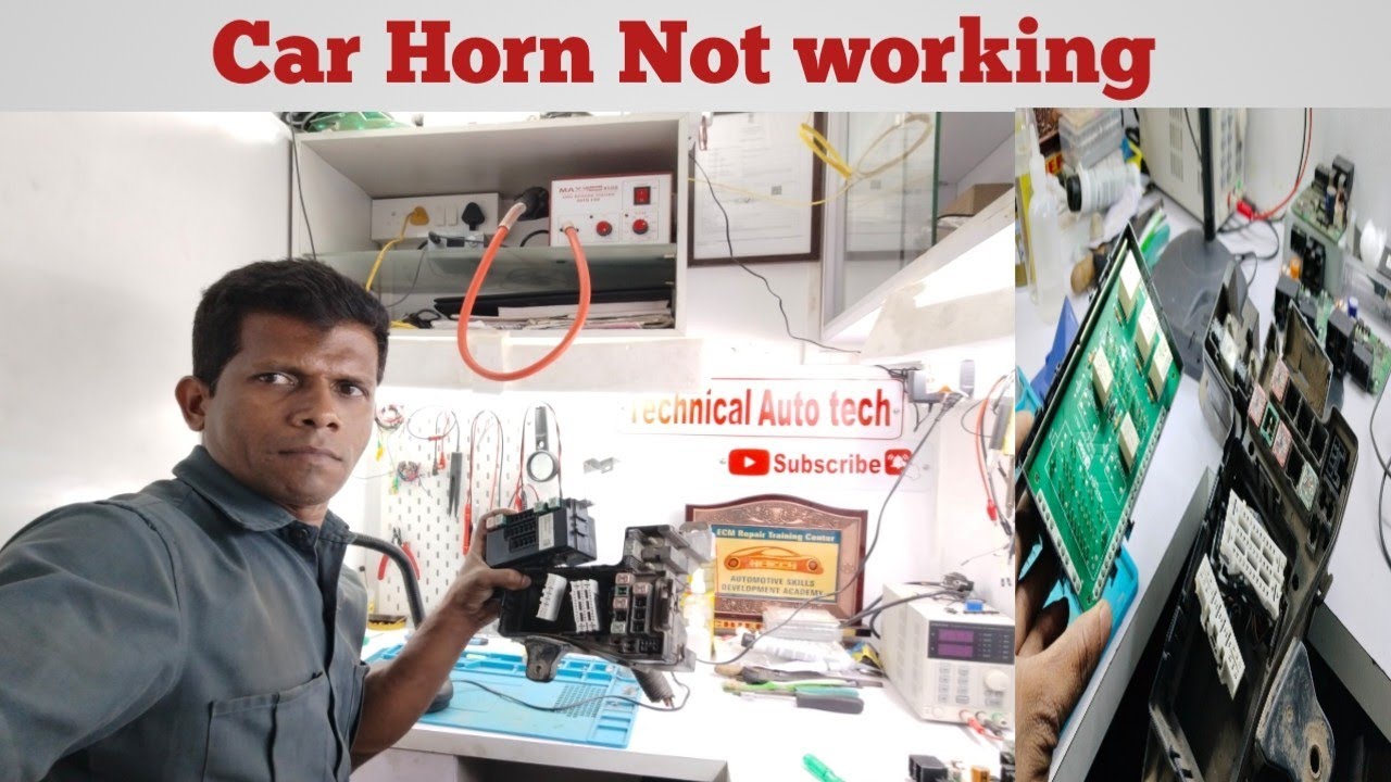 Car Horn Not Working Hyundai Xcent | Faulty Horn Relay - YouTube