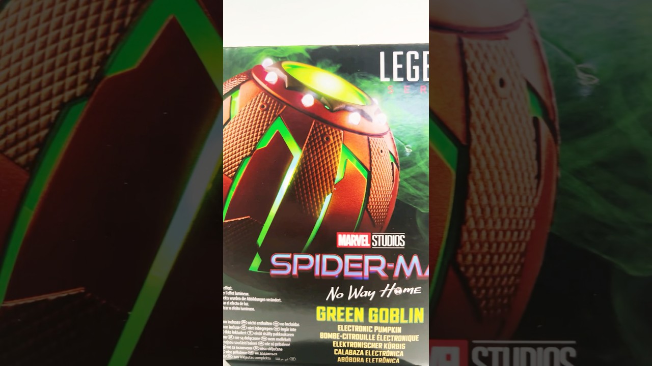 MARVEL LEGENDS BOMBA ABÓBORA DO DUENDE VERDE. ASSISTA NO CANAL O REVIEW  COMPLETO. #shorts - YouTube, image size:1280x720