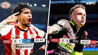 50 PASKUTINIŲ GOLES van PSV Eredivisie