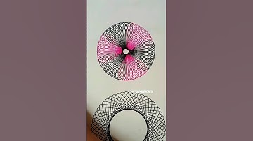 simple spirograph design #youtube #spirograph #shorts #subscribe #like