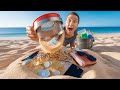 I Spent 24 Hours Cleaning A Beach For Treasure
