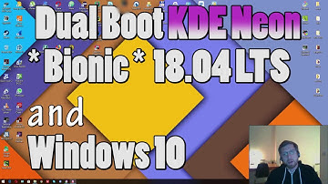 How to dual boot KDE Neon Linux and Windows 10 - step by step video guide