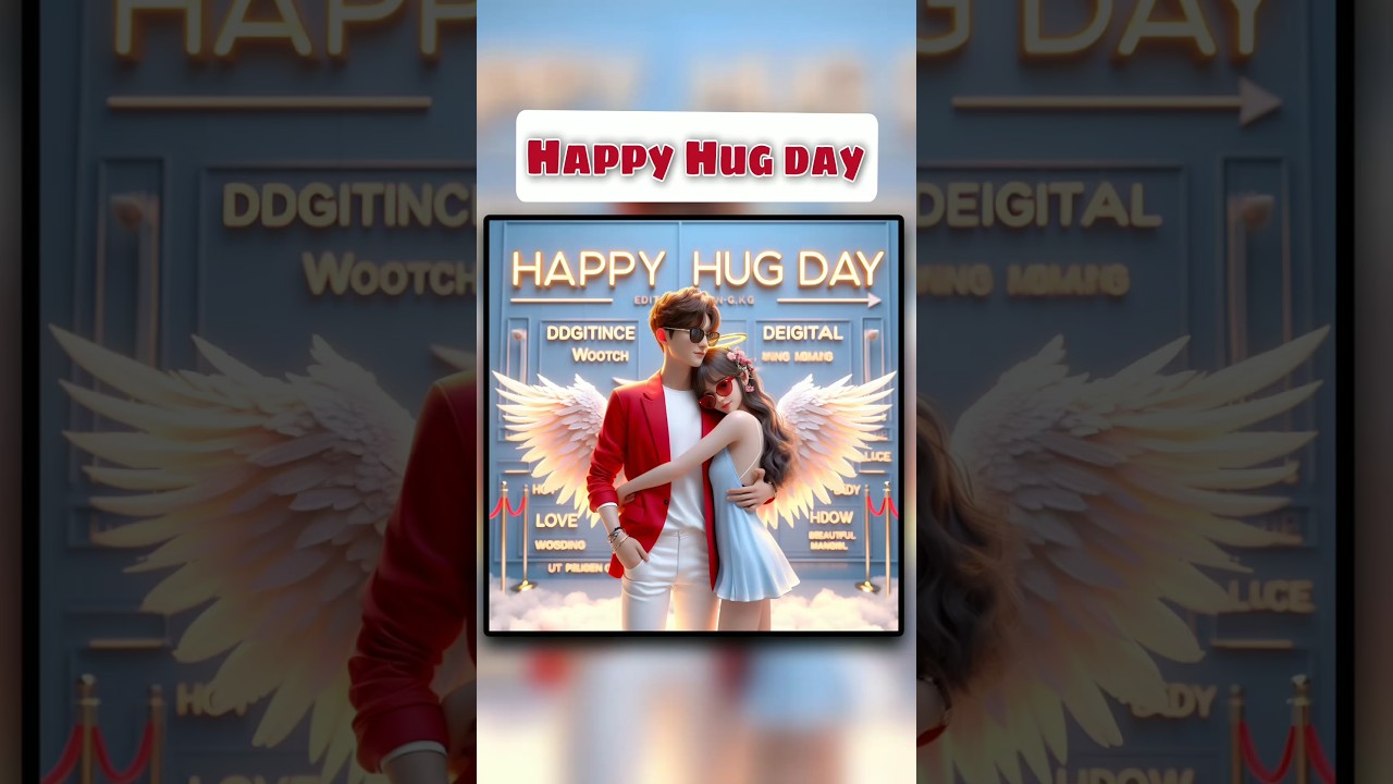3D happy hug day photo editing | Bing images creator,,🔥 