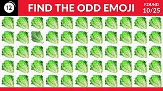 Find the odd emoji | emoji quiz