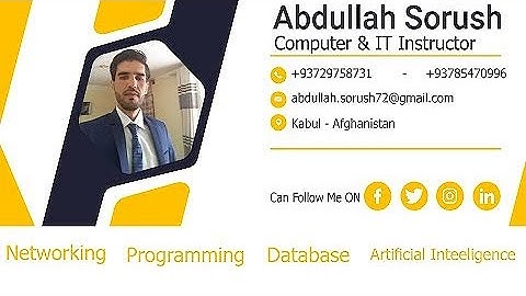 Lesson#9 Windows 10 Start and Taskbar Setting in pashto by Abdullah Sorush
