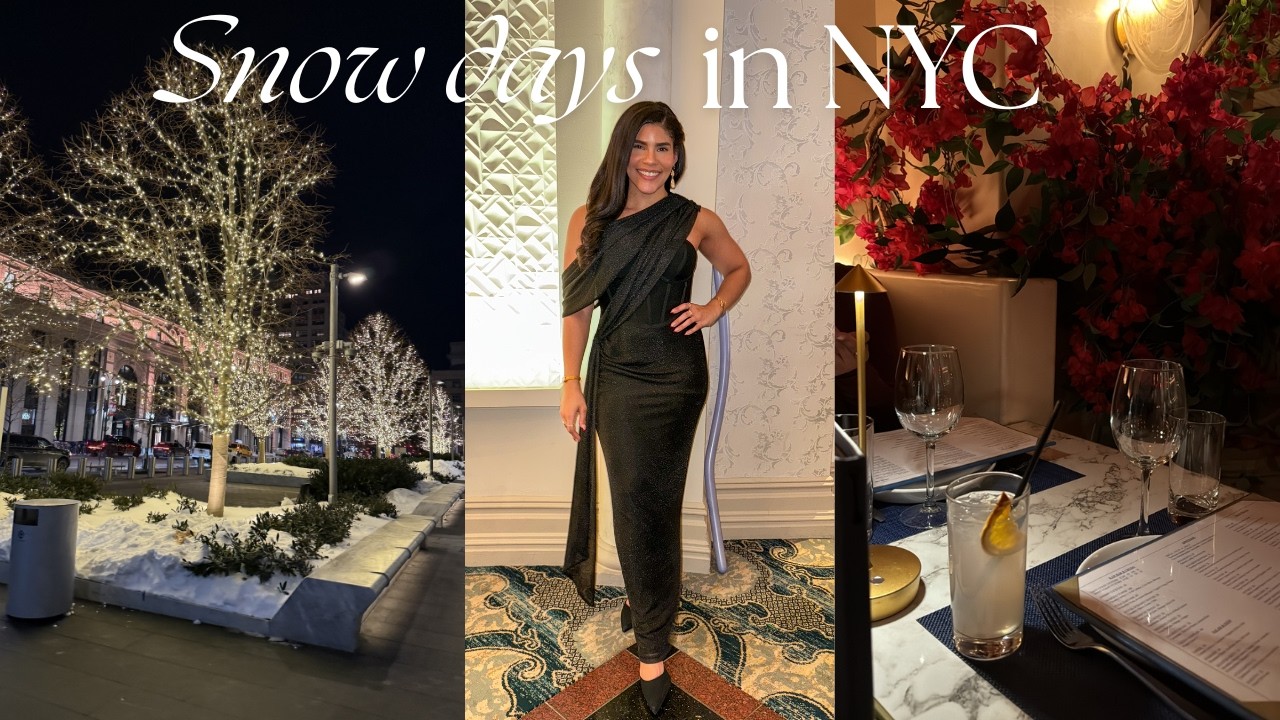 Жизнь в одиночестве в Нью-Йорке | Видеоблог о моих днях, снежные дни, Benito Bowl!