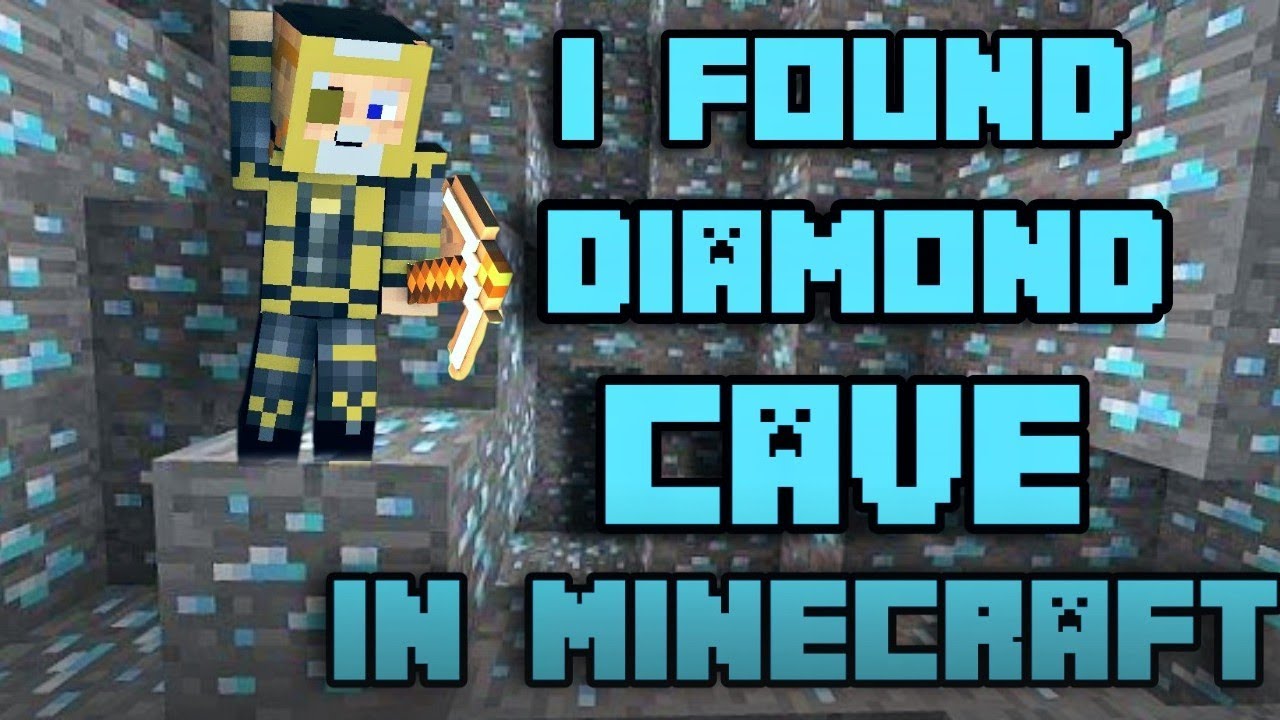 # 6 / I found /diamond/ cave in Minecraft pocket edition gameplay //in ...