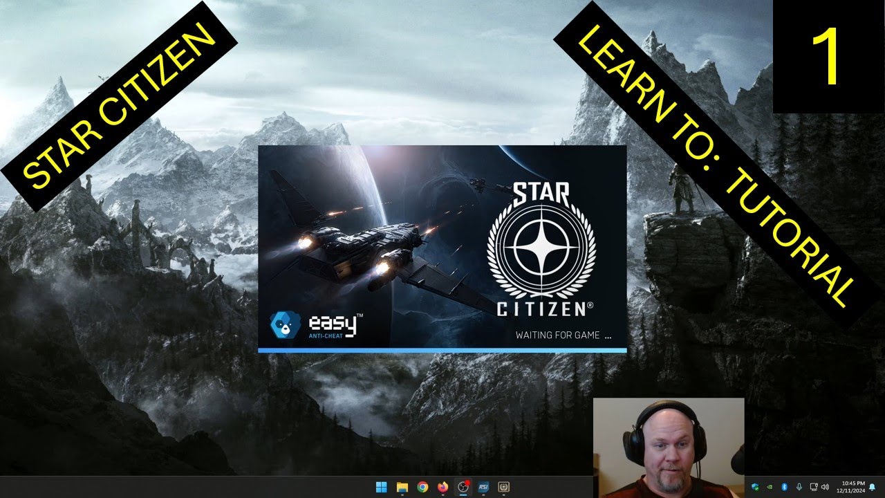 Star Citizen - Brand New Player - Day 1 - Tutorial - YouTube