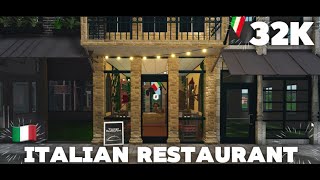 BLOXBURG-Italian Restaurant 32k (SPEEDBUILD)