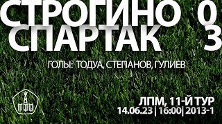 «Строгино» - «Спартак» (команды 2013 г. р.) - 0:3 (0:16 вторые составы)