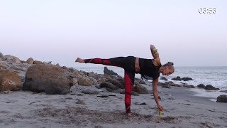 10 Min Yoga Workout with weights -Dumbbell Yoga Poses - Yoga Sculpt