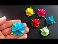 Basteln mit Papier: Blume als Geschenk selber machen 🌸 Origami 🌸 Bastelideen zum Muttertag