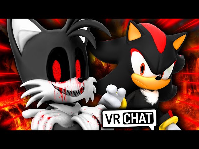 Tails.EXE Attacks Silver & Sonic! (VR Chat) 