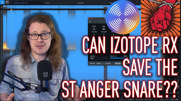 Can iZotope RX Save The St Anger Snare??