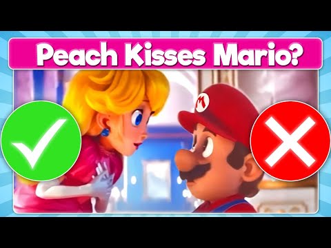 Super Mario Bros Movie Quiz -  True or False ✅ ❌