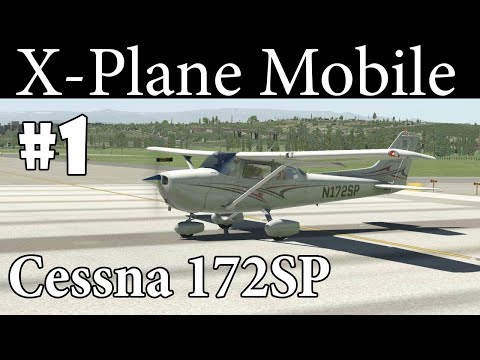 Видео: Основные приборы  и описание Cessna 172 - Летаем в X-Plane Mobile  #1
