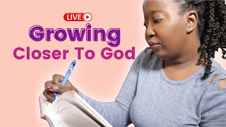 How do you grow your relationship with God? | 3 Steps to grow in Christ