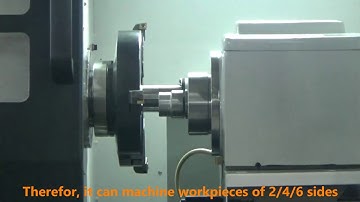 Kimhoo CNC Polygon Turning Machine Operation