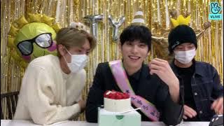 210228 (ENG) SF9 Yootaeyang birthday vlive with Jaeyoon Hwiyoung