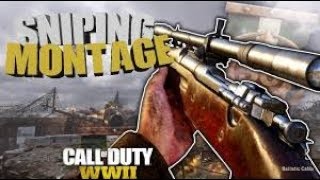 Freedom COD INSANE Sniping Montage (WW2 AND MWR)!!!