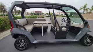 2023 Club Car CRU Charcoal Gray