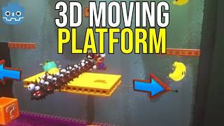 3D Moving Platforms - Godot 4.7 Tutorial