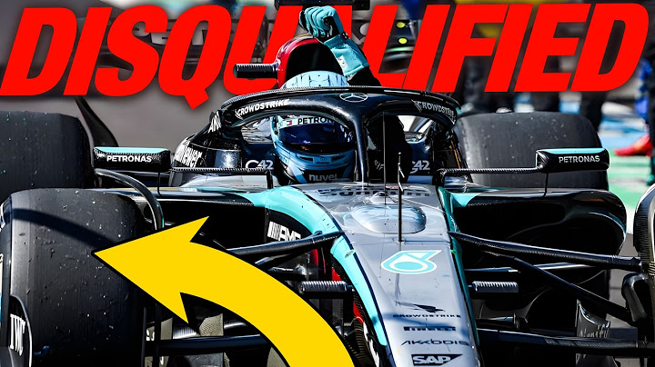 Why George Russell Was Disqualified From The Belgium Grand Prix