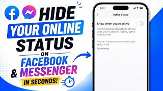 Hide Your Online Status on Facebook & Messenger in Seconds screenshot 4