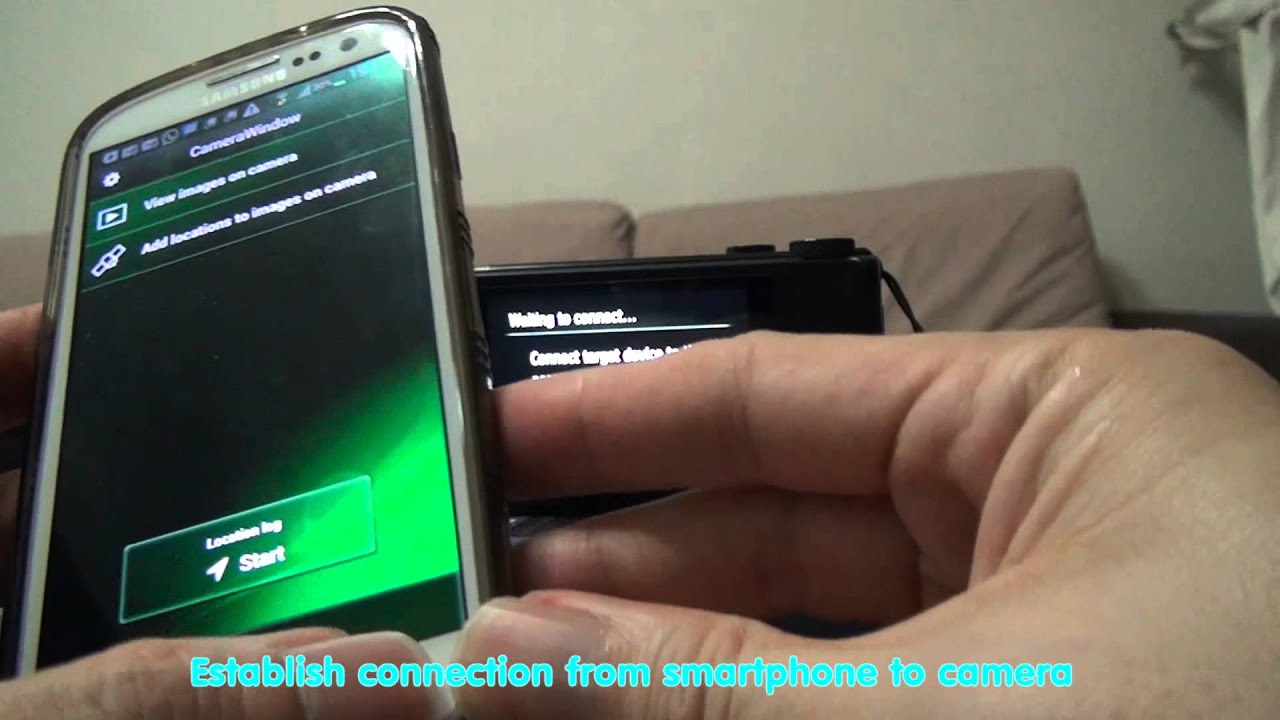 Canon S110 How to Geotag images using Canon Camera Window app at