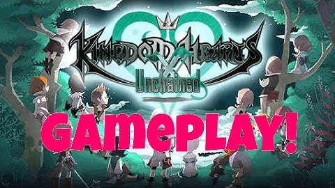 NMG: Kingdom Hearts Unchained X Gameplay! (ios/android)