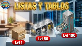 LAS LISTAS Y TABLAS EN PYTHON