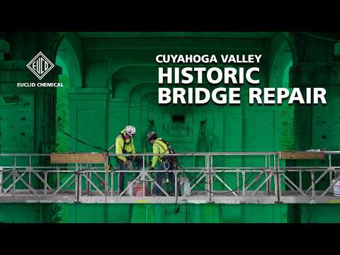 Historic Station Road Bridge Repair | EucoRepair SCC Fast | Cuyahoga Valley