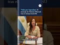 El mensaje de Victora Villarruel tras el rechazo del DNU en la Cámara de Senadores