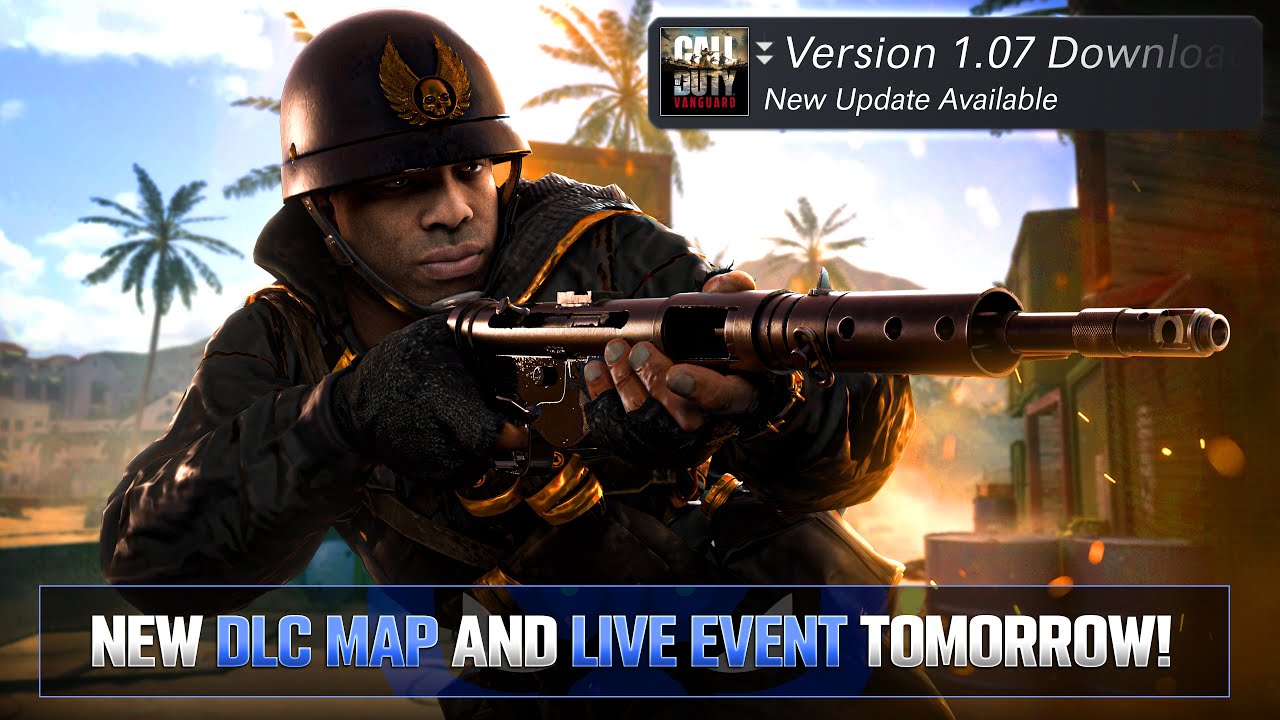 New DLC Map Download Out NOW & Live Event Tomorrow | 2 Upcoming Weapons & Vanguard Giveaway Winners!