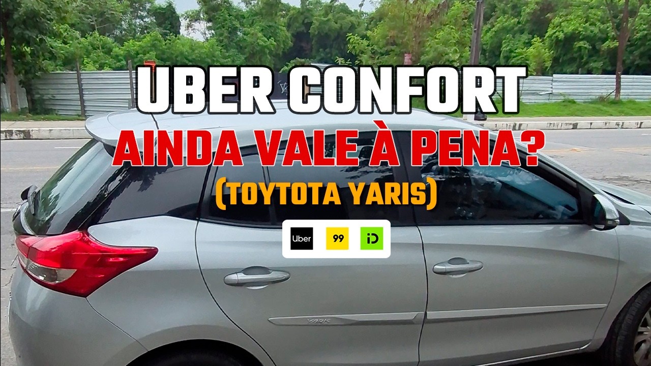 Vale a pena rodar no Uber Confort em 2026? (Toyota Yaris)
