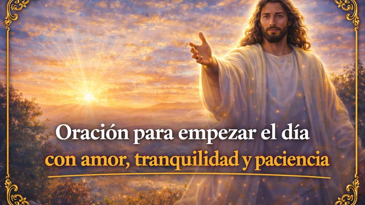 Oracion de para comenzar el dia con la bendicion de Dios - YouTube