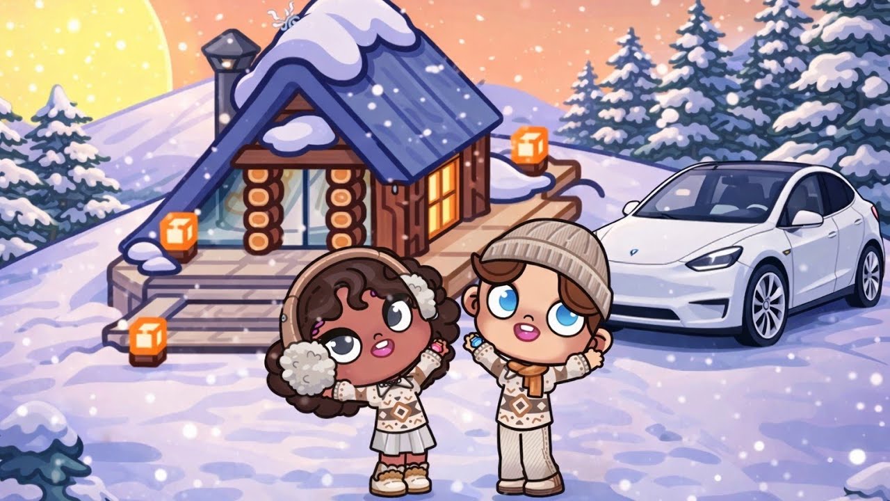 SURPRISING MY HUSBAND WITH A WINTER CABIN GETAWAY! ❄️🫶🏽  ||  Avatar World Vlogmas Day 30