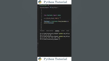 Flattening Lists In Python | Python Tutorial