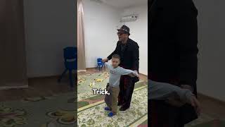 Child revealed his trick